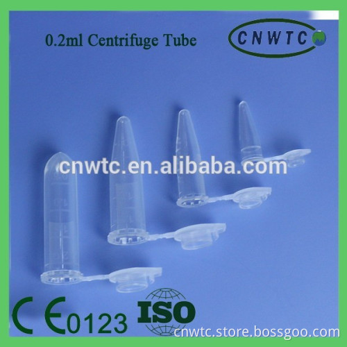 0.2ml plastic micro centrifuge tube